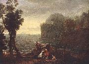 Claude Lorrain Landscape with Acis and Galathe oil painting artist